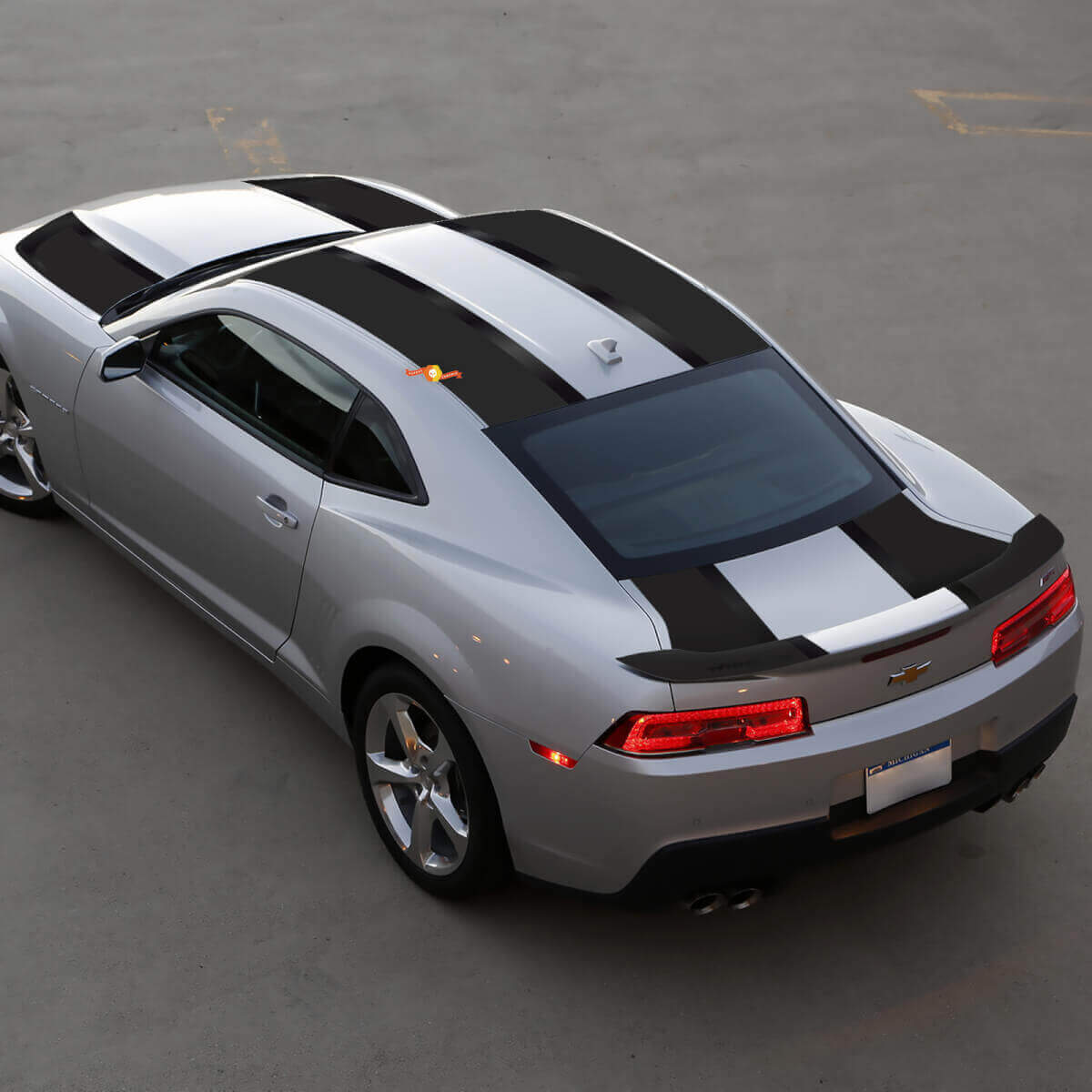 Autocollants Bande de Course Rallye 2 pour Camaro Transformers Édition Spéciale