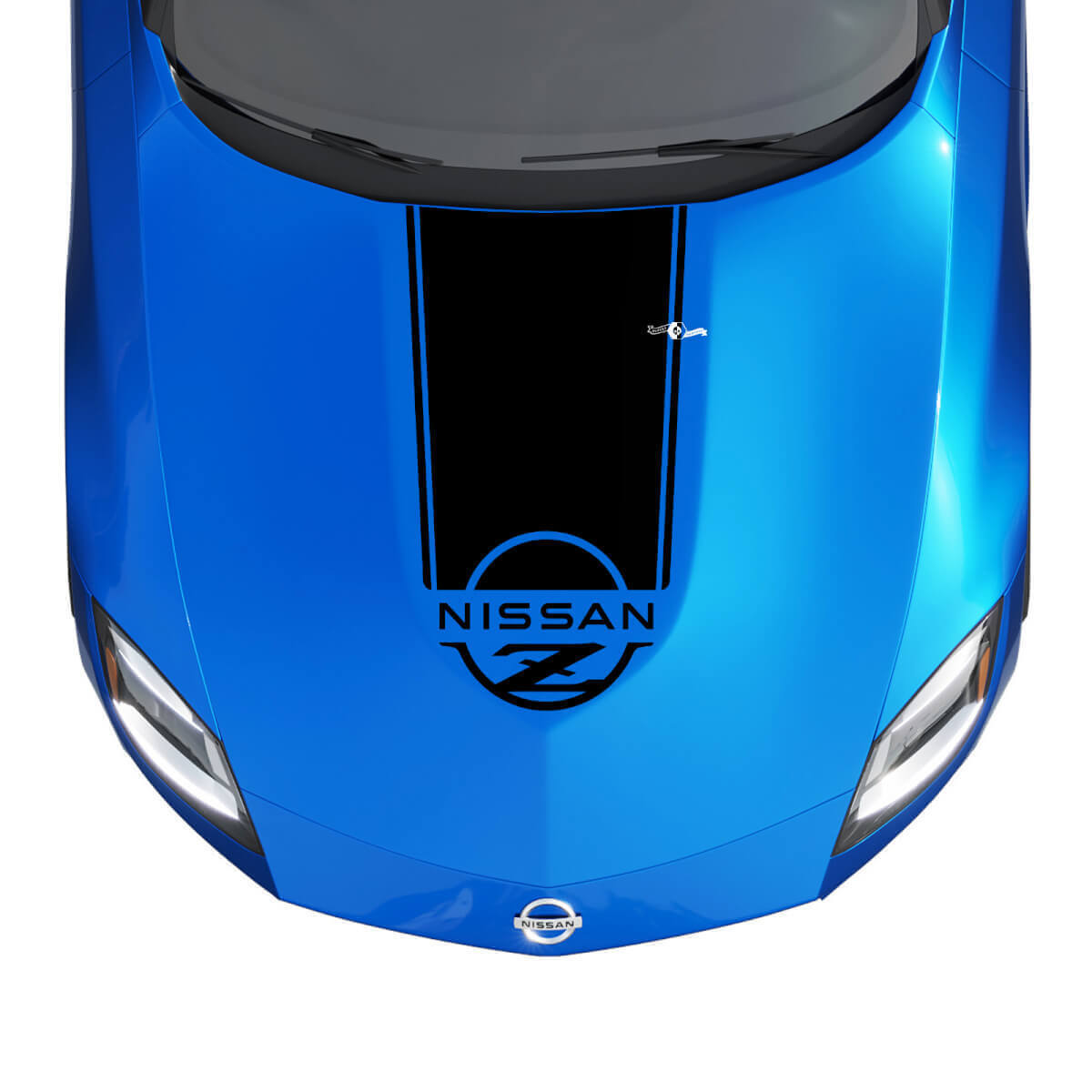 Autocollant vinyle bande capot logo de marque pour Nissan Z Sport