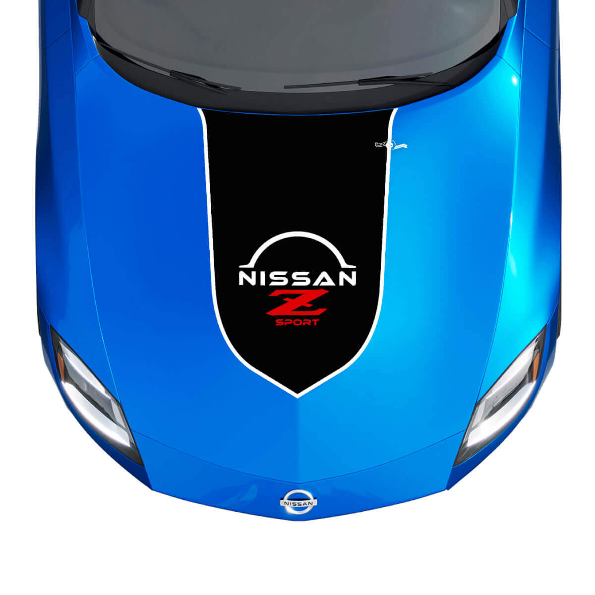 Hood Accent Stripe Decal Kit pour Nissan Z Sport
