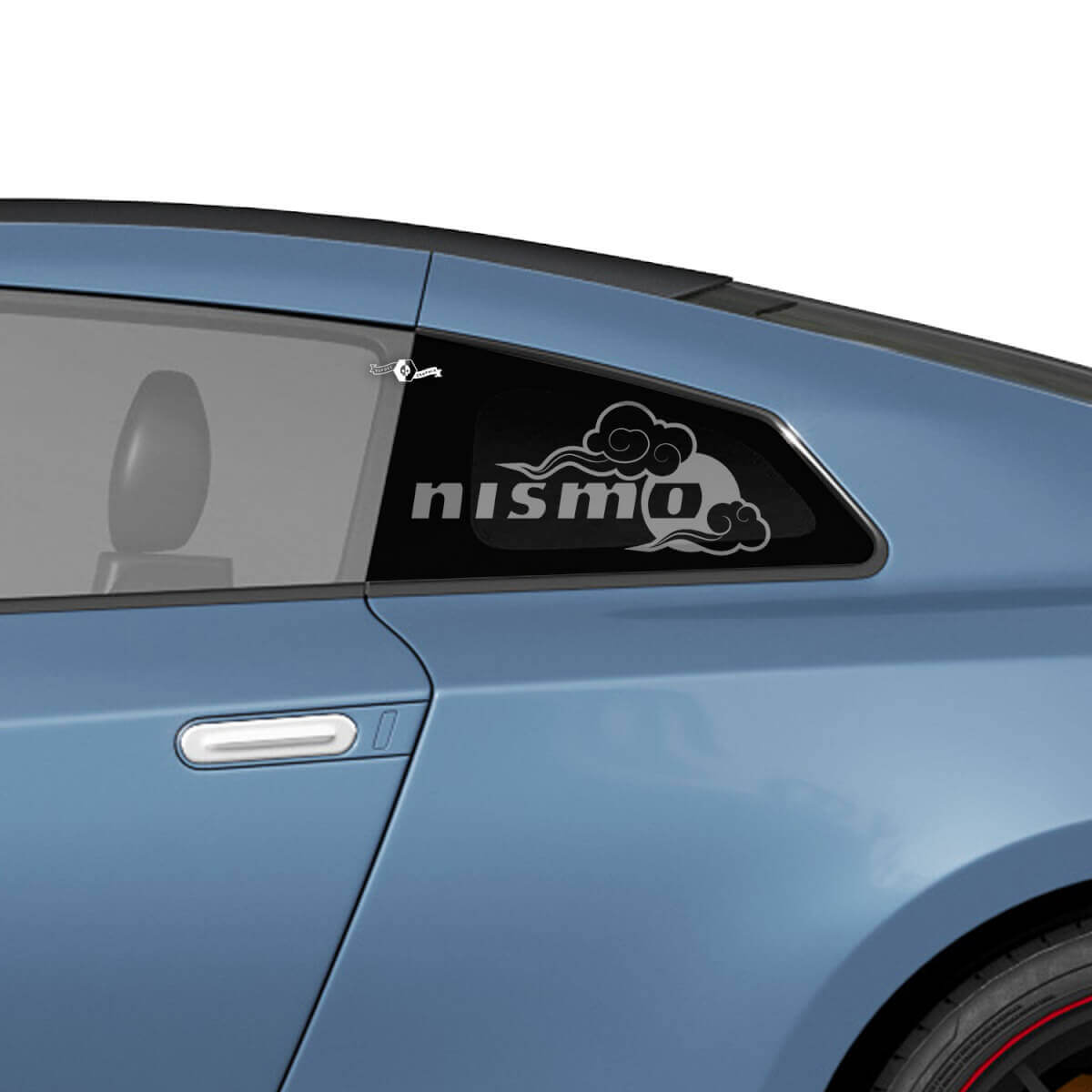 Fenêtre arrière latérale Kit d'autocollants graphiques de style NISMO KIT pour Nissan GT-R
