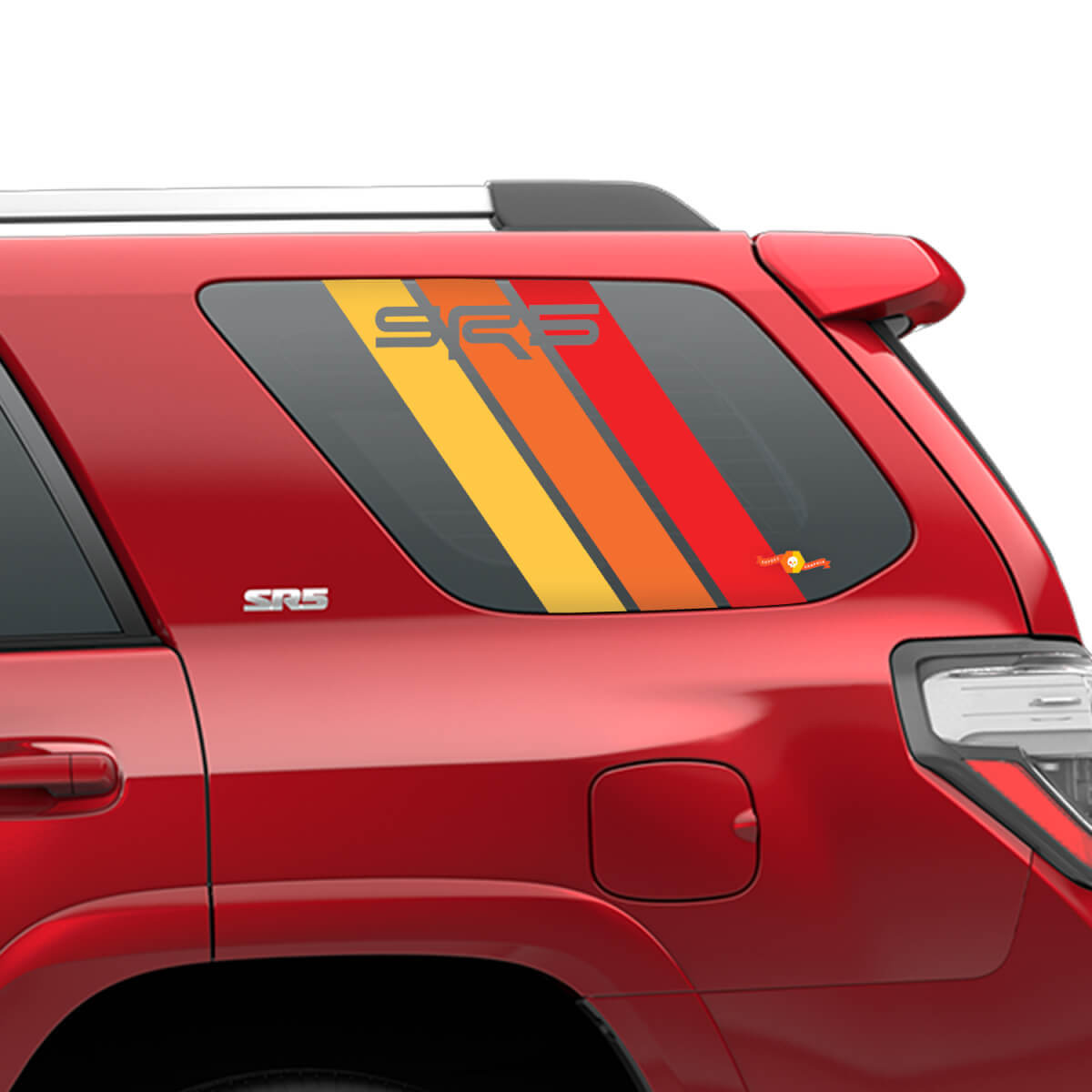 SR5 Side Quarter Window Heritage Stripes Vinyl Stickers Decal Kit pour Toyota 4Runner
