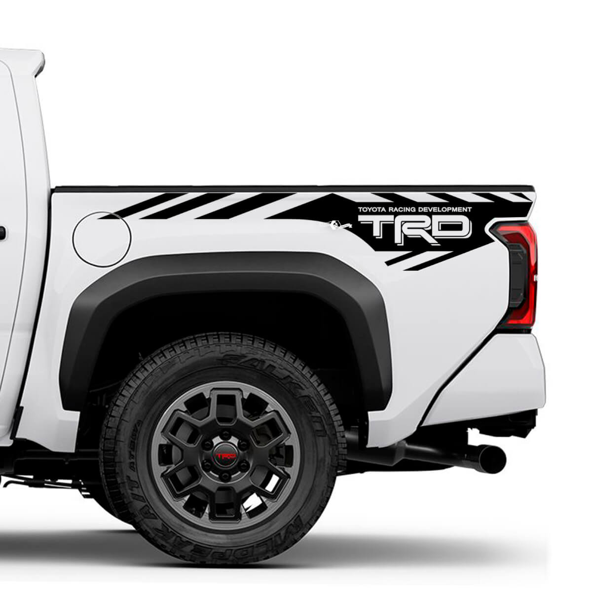 TRD OFF Road Mountains Deside Truck Decs Stickers pour Toyota Tacoma 4e génération
