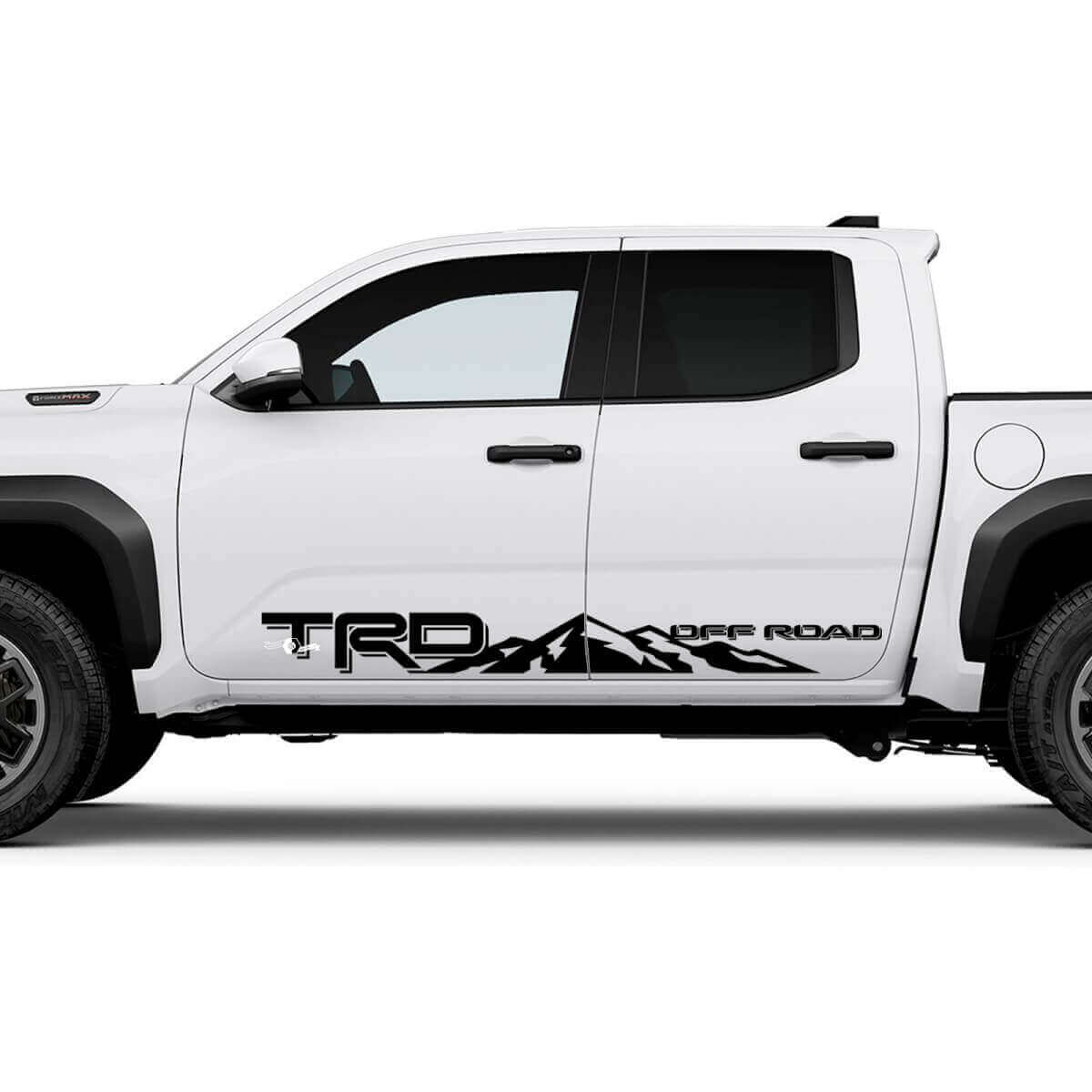 TRD Off Road Side Rocker Panneer Stickers Stickers for Toyota Tacoma
