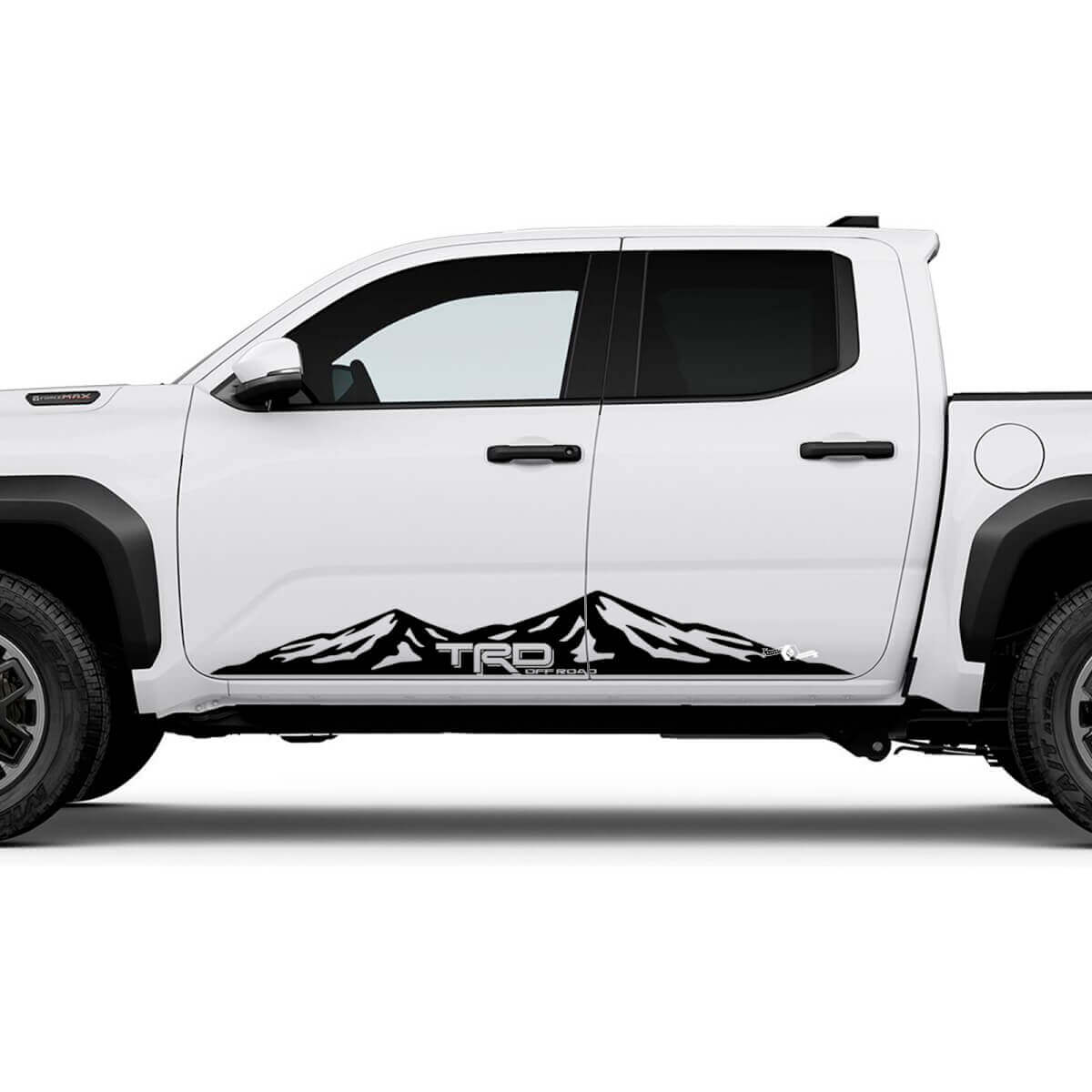 TRD OFF Side Mountains Rocker Panneer Decs Stickers pour Toyota Tacoma 2
