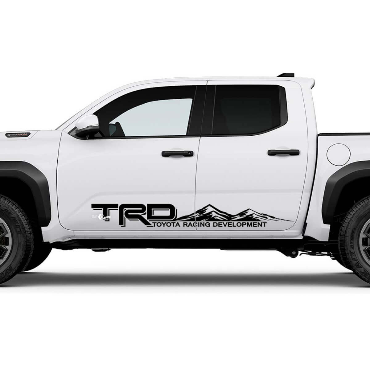 TRD OFF Side Mountains Rocker Panneer Stickers Stickers for Toyota Tacoma 5
