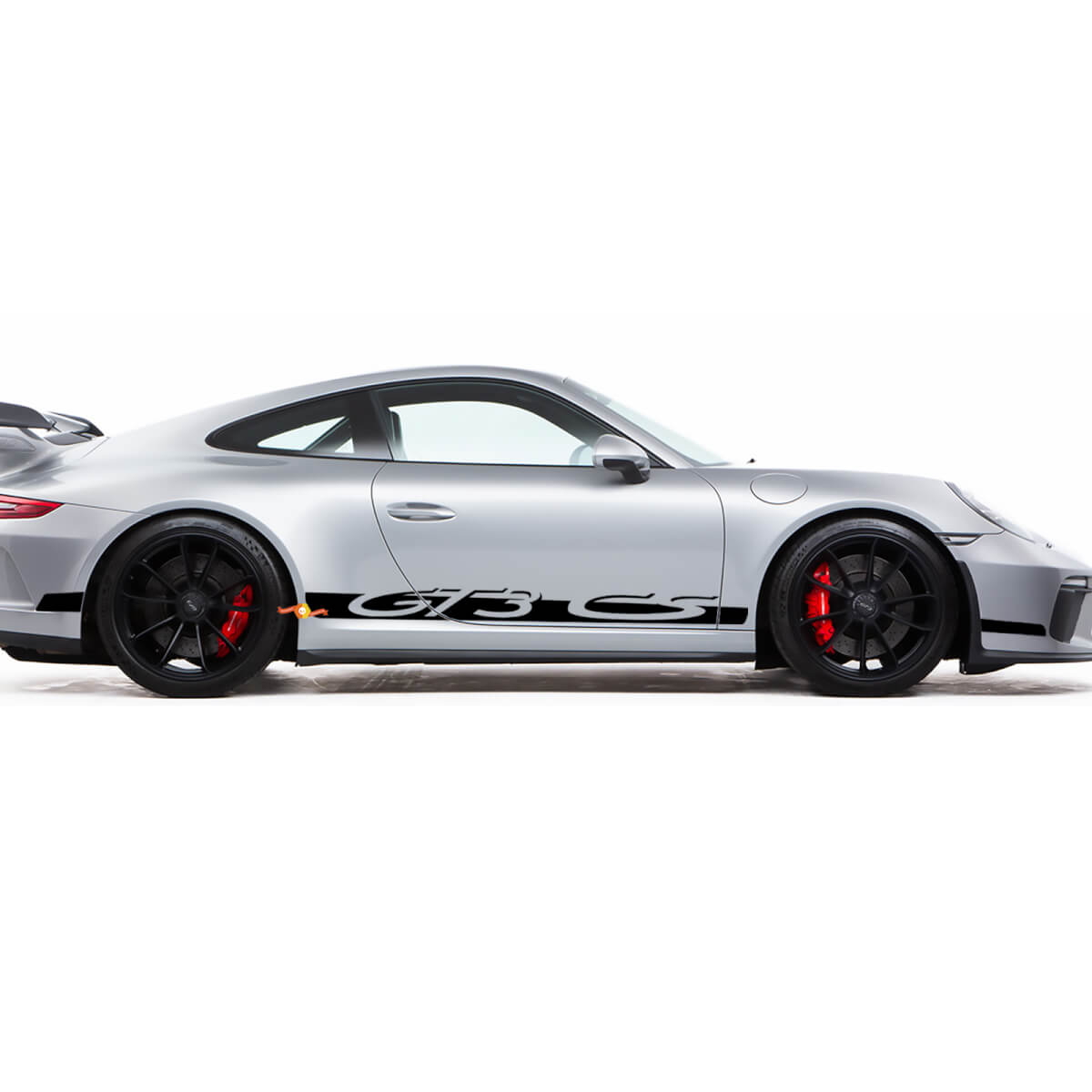 Side 911 GT3 CS DOORS Stripes Kit Sticker Sticker pour Porsche 911 GT3
