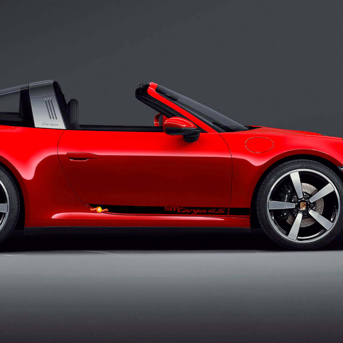 Kit de bandes de portes Side 911 Targa 4S Autocollant Décalcomanie pour Porsche 911 Targa 4S
