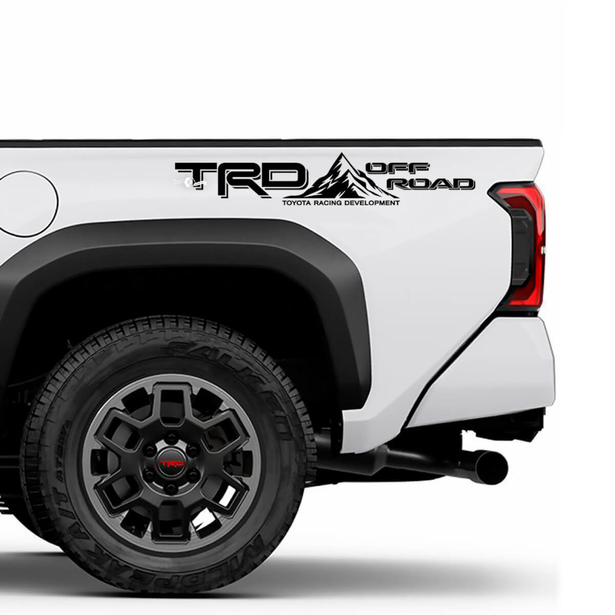 TRD HORS ROAD DOORS SIDE SIDE CHET-TRIP TRIP TRIP TRICK Stickers pour Toyota Tacoma 4e génération
