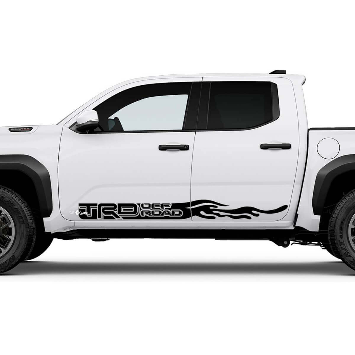 TRD OFF ROAD côté montagnes Sun Rocker Panneer Stickers Stickers for Toyota Tacoma
