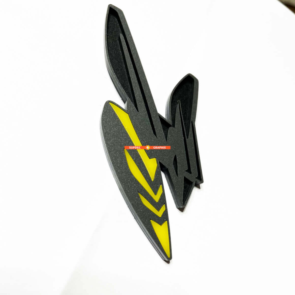 Insignes de garde-boue Hornet, emblème de hayon, badge 3D pour Dodge Hornet
