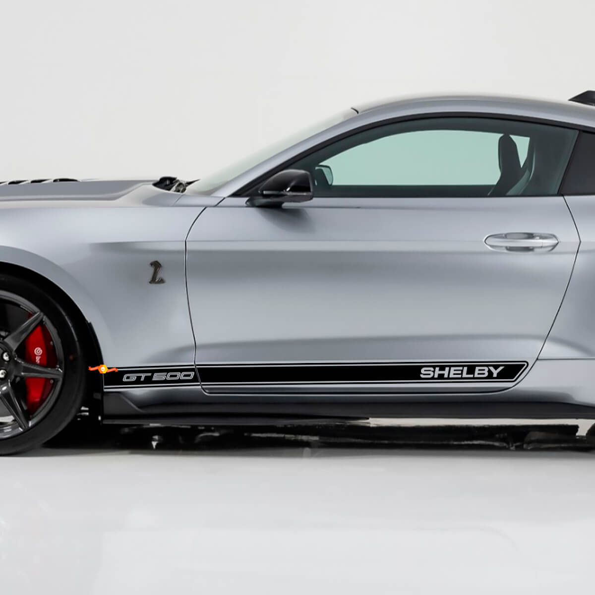 Décalcomanies de bas de caisse GT500 Shelby pour Ford Mustang 2
