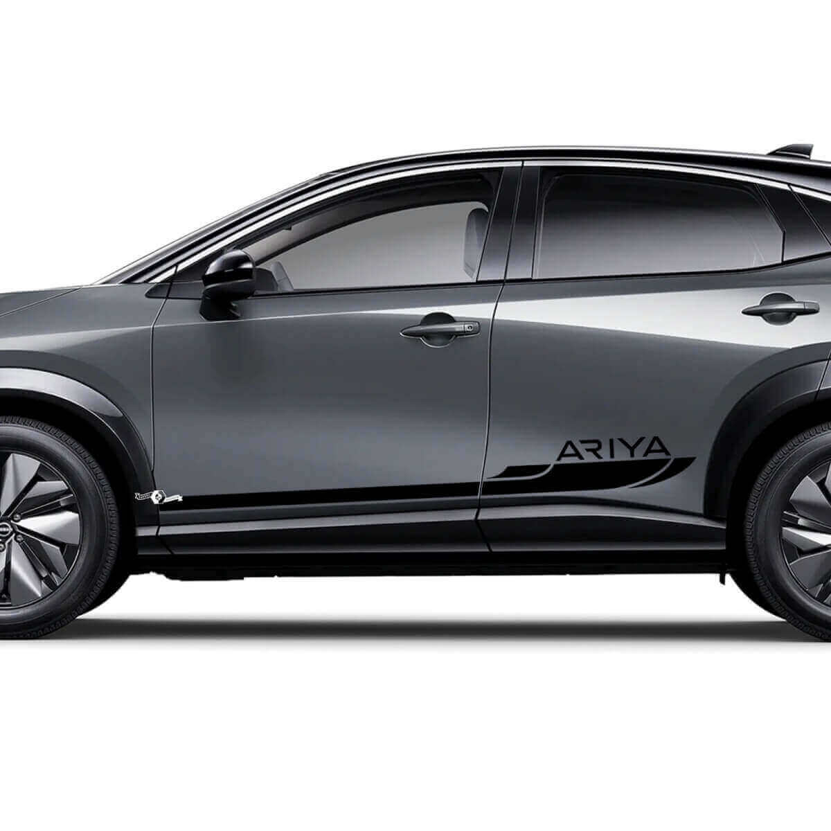 Kit de décalcomanies bandes accent logo Sides Racing 2 pour Nissan ARIYA