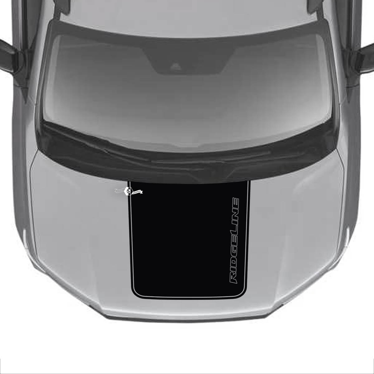 Autocollants en vinyle pour capot central Sticker Graphics SupDec Design pour Honda Ridgeline
