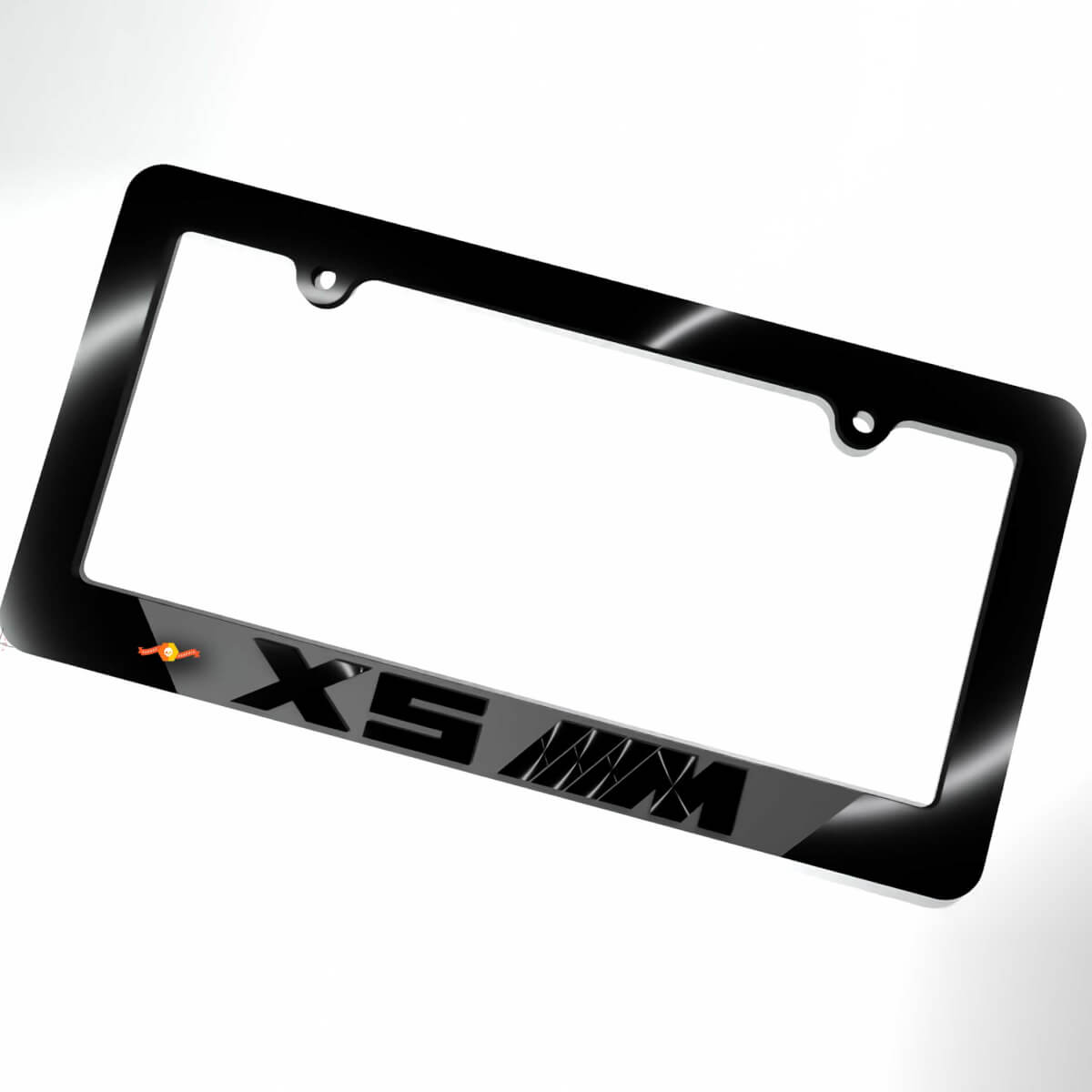 X5 ///M Couvercles de plaques d'immatriculation de véhicule Cadres Décor de véhicule adaptés à BMW X5
