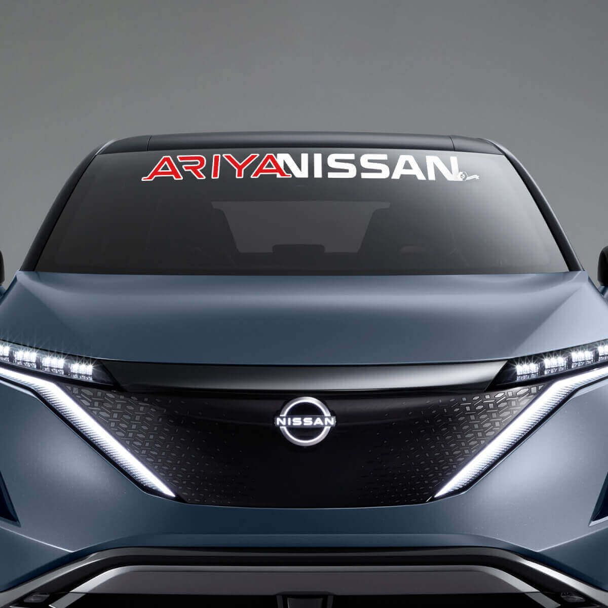 Lettrage de Marque Autocollant Graphique Pare-brise 3 pour Nissan ARIYA