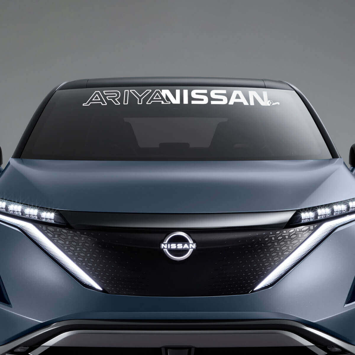 Décalcomanie lettrage de marque pour pare-brise Nissan ARIYA