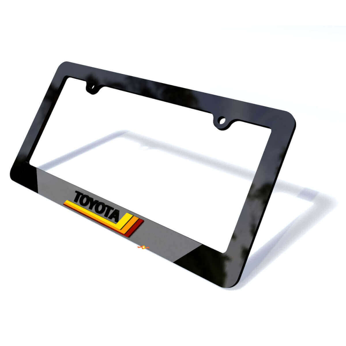 Héritage Toyota Plaques d'Immatriculation Cadres de Décoration pour Toyota TRD
