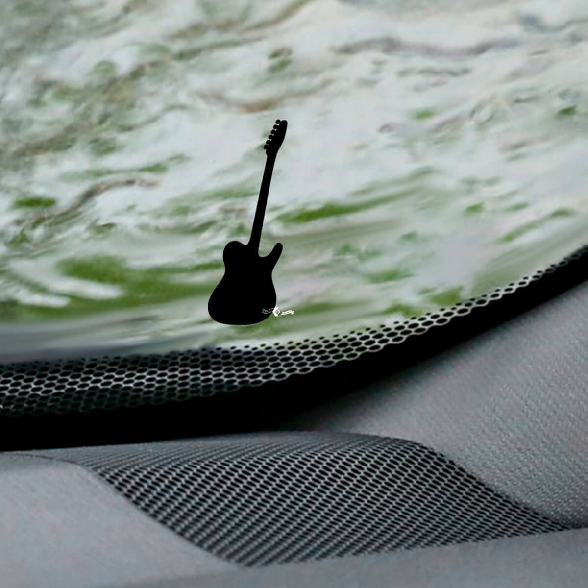 Décalque d'angle d'œuf de Pâques pour pare-brise Jeep Wrangler - Graphique en vinyle personnalisé
