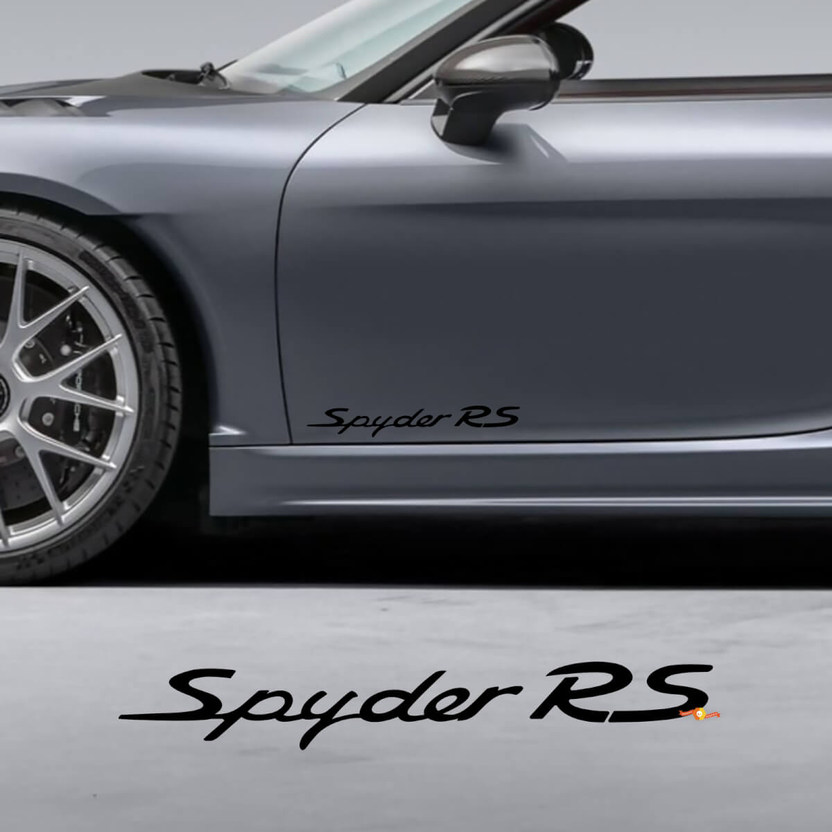 Autocollant de décalque de portes latérales pour Porsche 718 Cayman GTS 4.0
