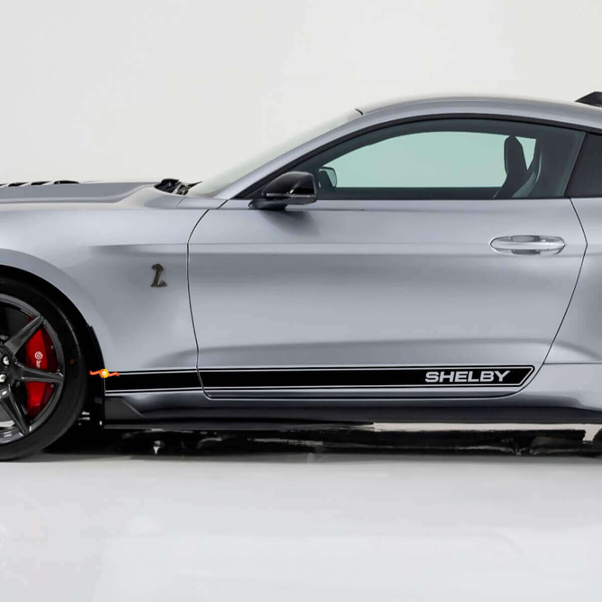 Kit de décalcomanies vinyle de bandes pour bas de caisse Shelby pour Musclecar Musclecarmodel