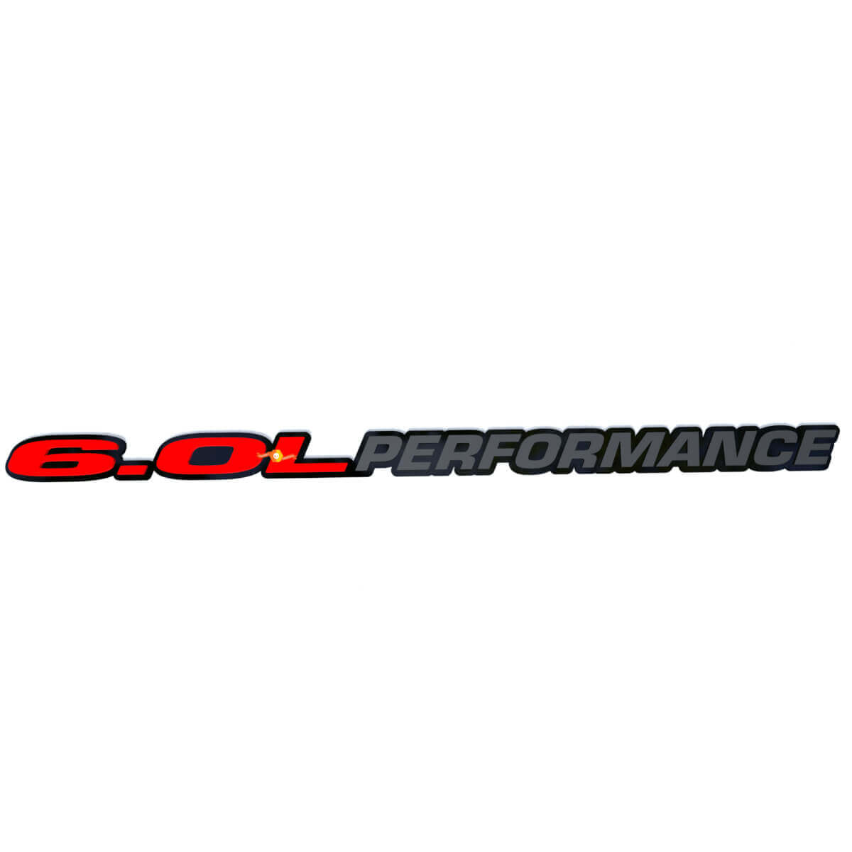 6.0 Insigne de capot de performance Emblème 3D pour Dodge Ram Powerstroke Truck 6.0L
