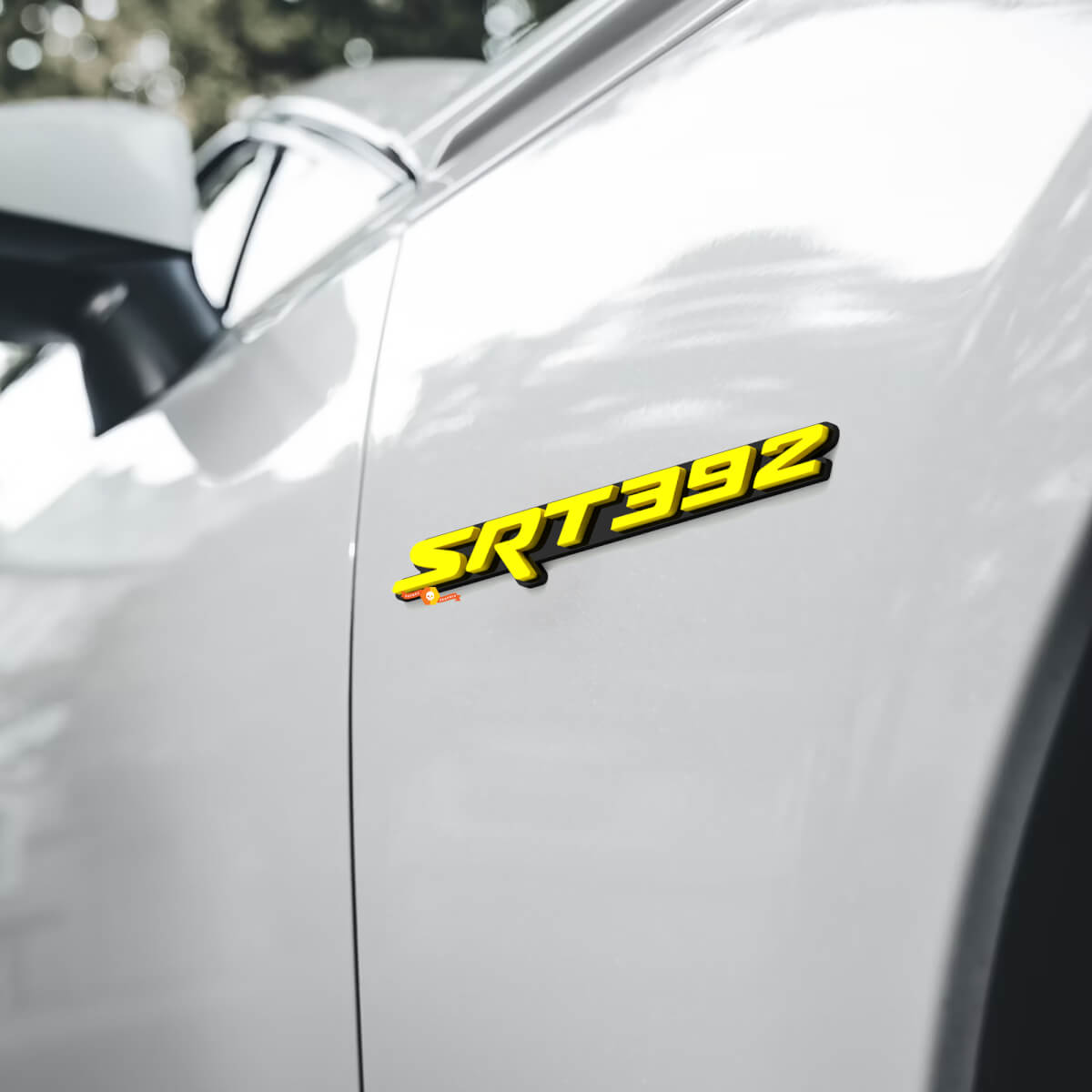 2x Insigne d'aile SRT 392 Badge 3D HEMI