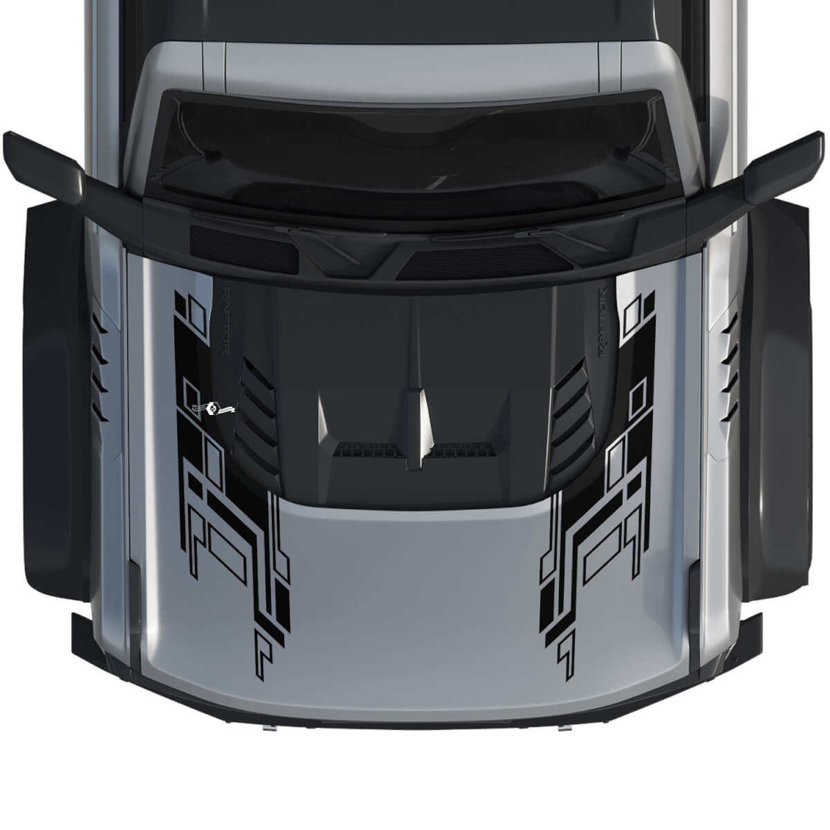 Capot Bronco Raptor Wrap Graphics Autocollant Sticker pour Ford Bronco
