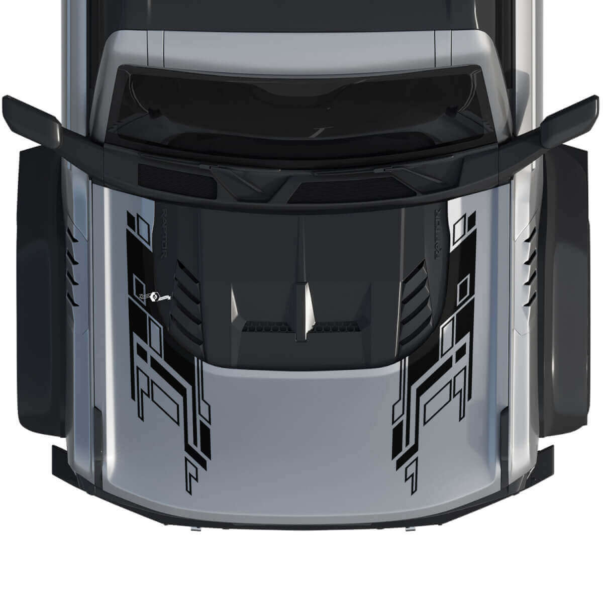 Capot Bronco Raptor Wrap Graphics Autocollant Sticker pour Ford Bronco
