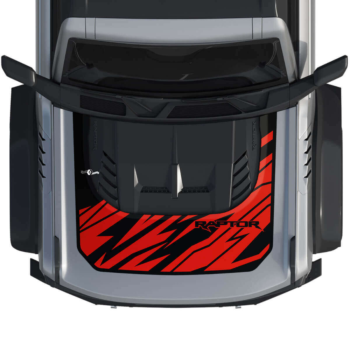 Capot Bronco Raptor Wrap Graphique Autocollant pour Ford Bronco 2 couleurs 2
