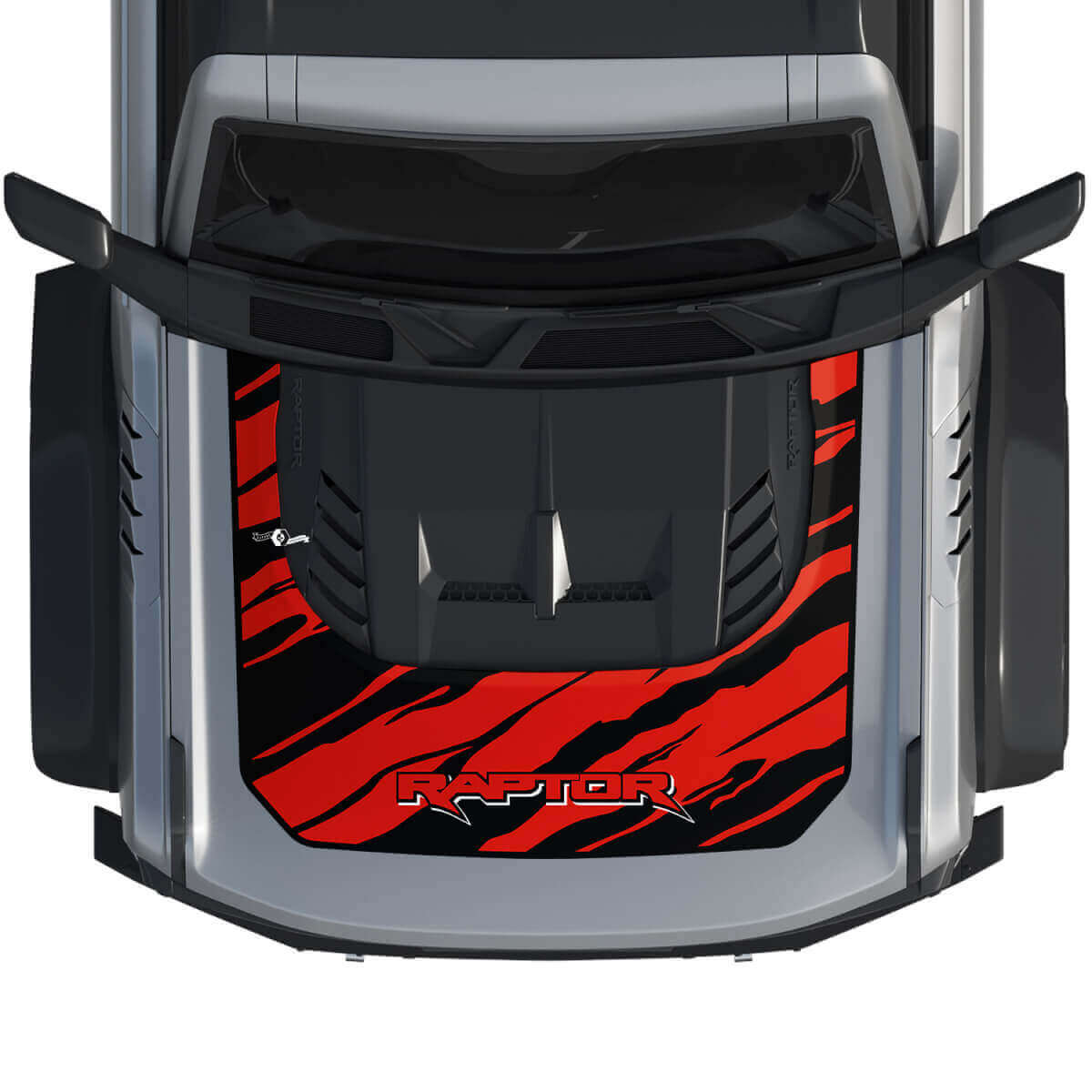 Capot Bronco Raptor Wrap Graphique Autocollant pour Ford Bronco 2 couleurs 3
