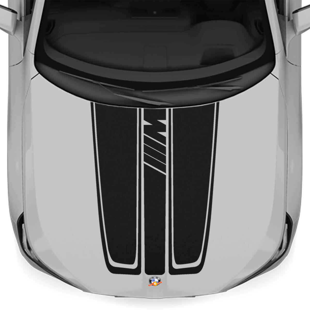 Kit d'autocollants de décalcomanie M Performance pour capot BMW X3 G45