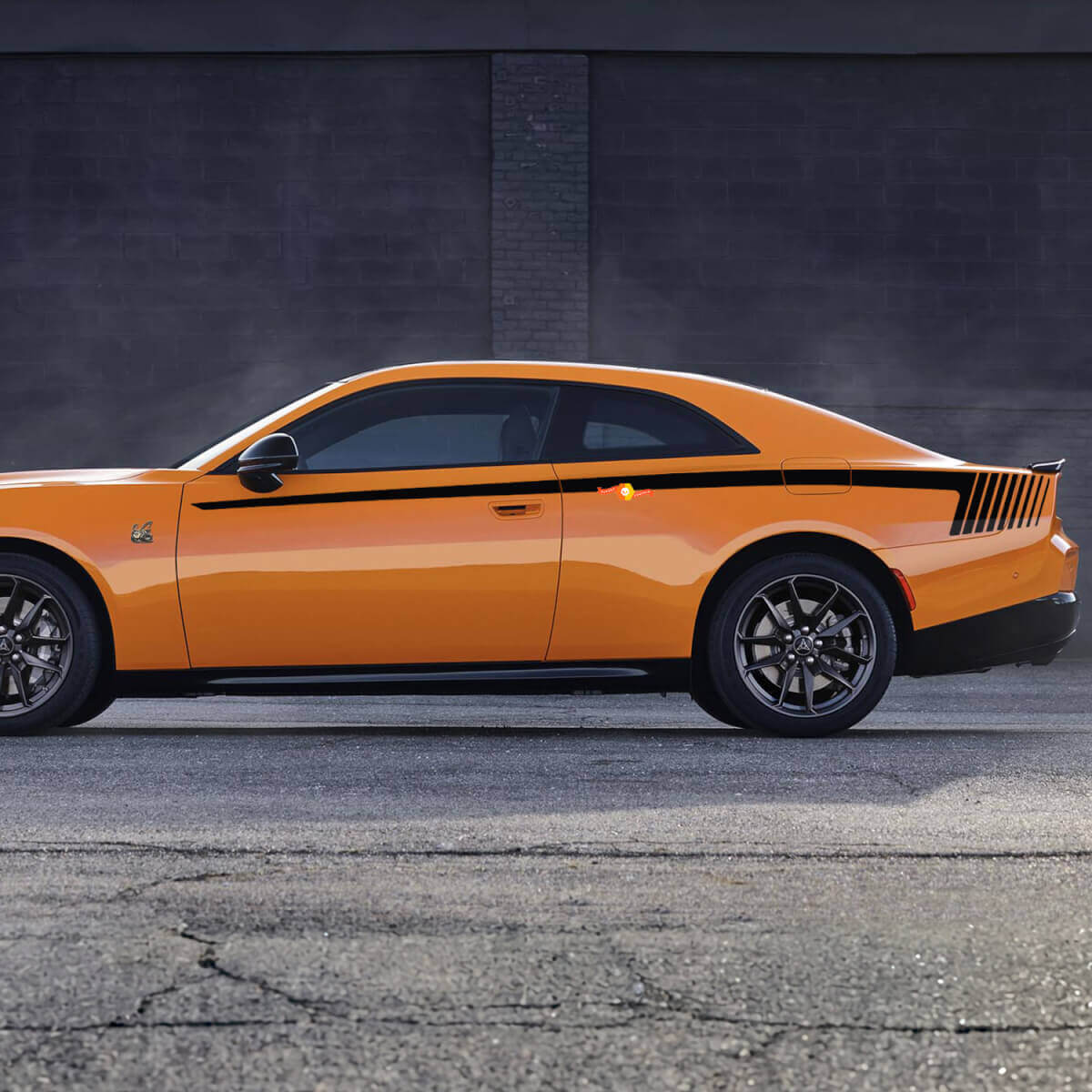 Kit de décalcomanies en vinyle bandes latérales Sixpack Quarter Panel pour Dodge Challenger