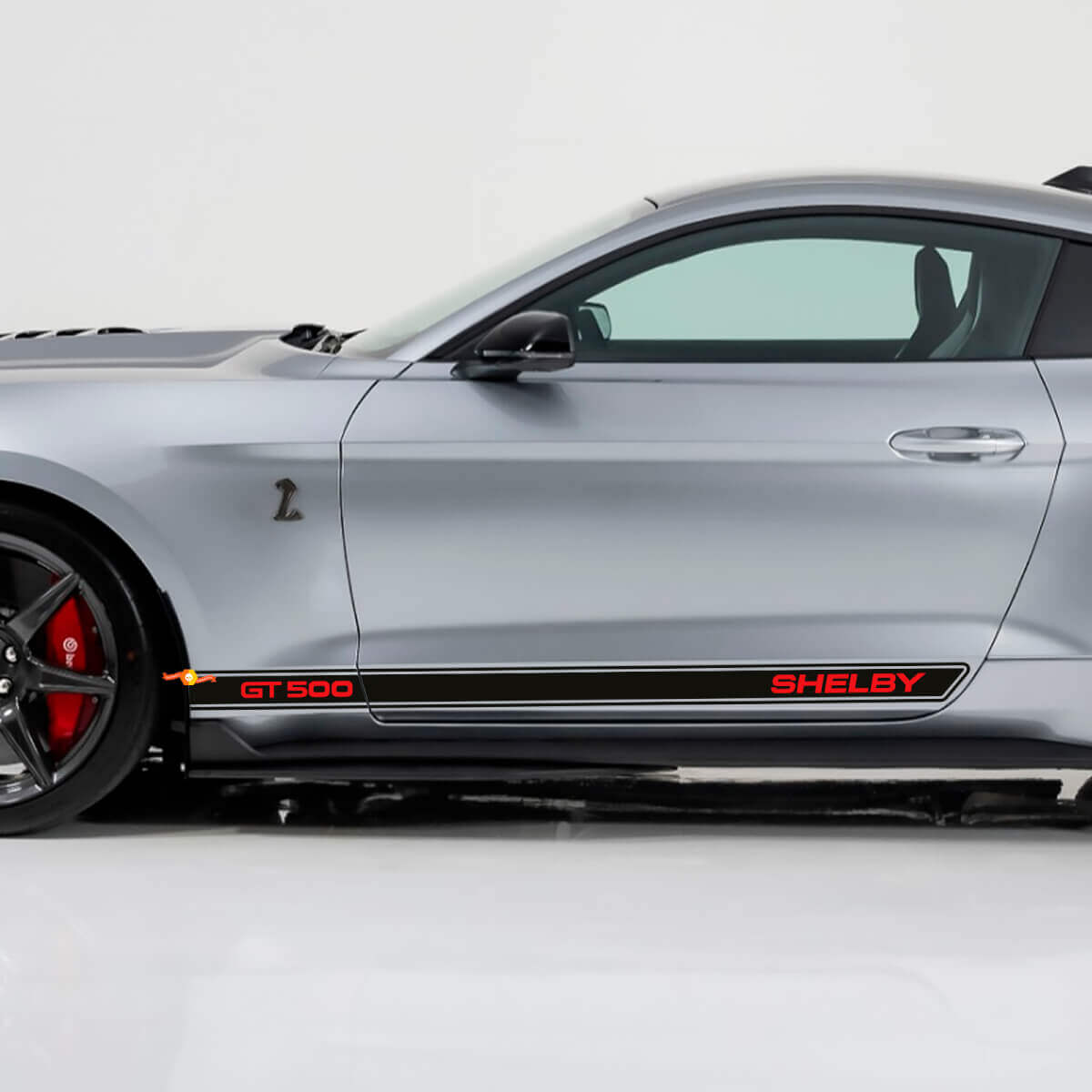 Autocollants de bas de caisse GT500 Shelby pour Ford Mustang