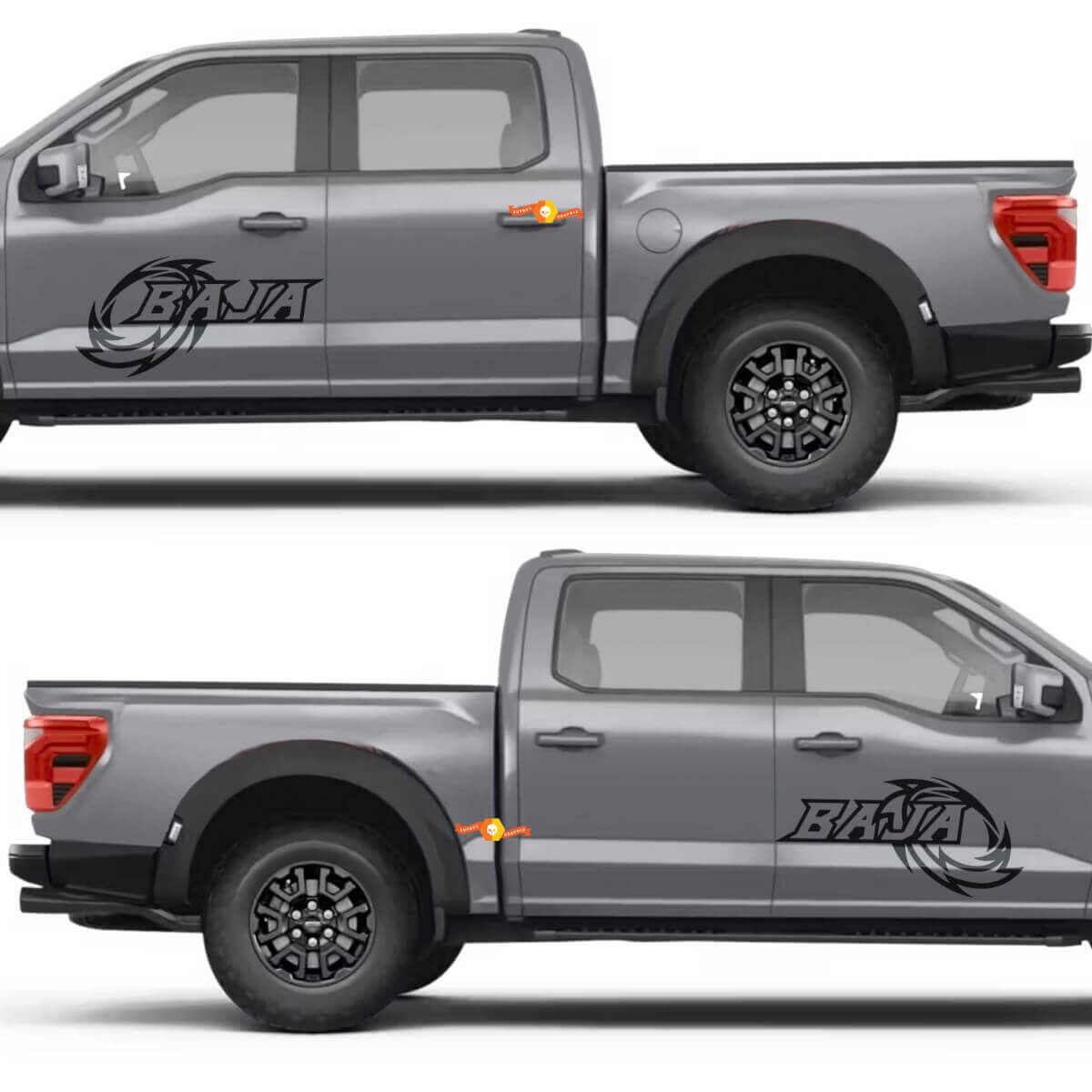 Baja Desert Storm Graphics Side Doors Vinyl Decal Sticker for Ford F-150