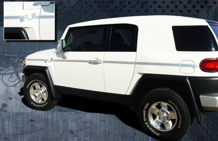 Bandes Toyota FJ Cruiser adaptées aux années 2009, 2010, 2011, 2012
