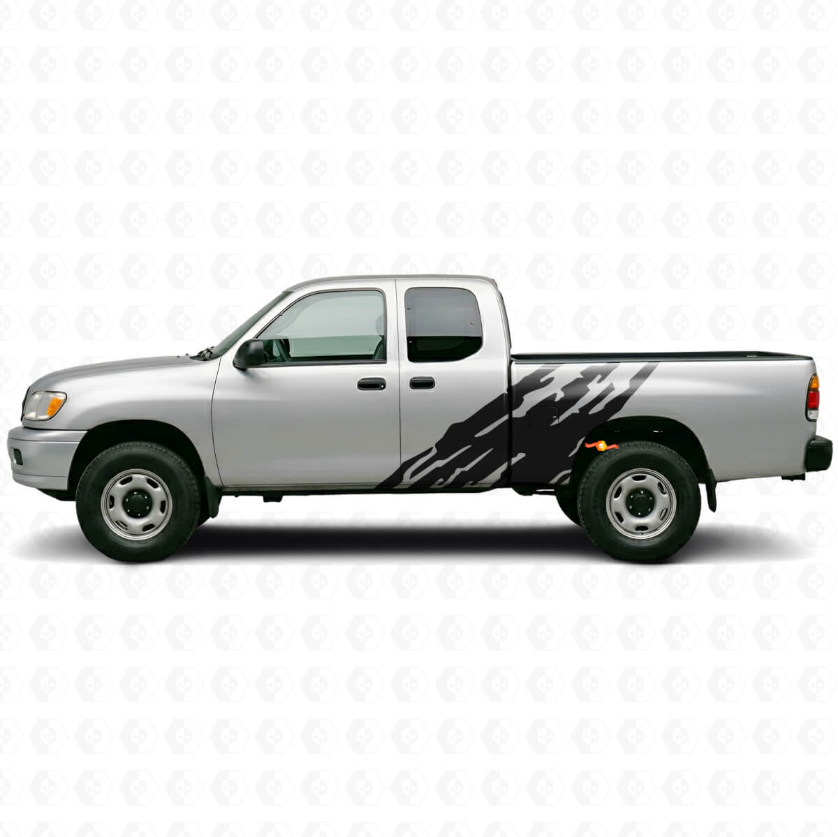 Autocollant vinyle latéral graphique éclaboussures de boue pour Toyota Tundra 1999-2006