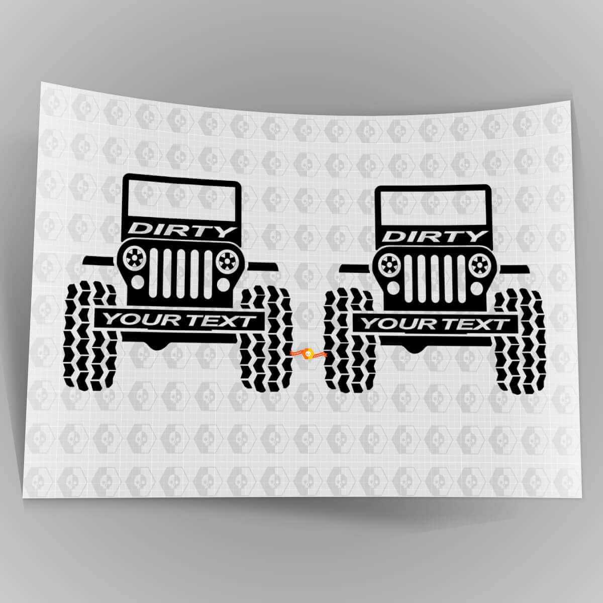 Autocollant en vinyle sale pour Jeep Wrangler Rubicon Sahara JK CJ TJ YJ