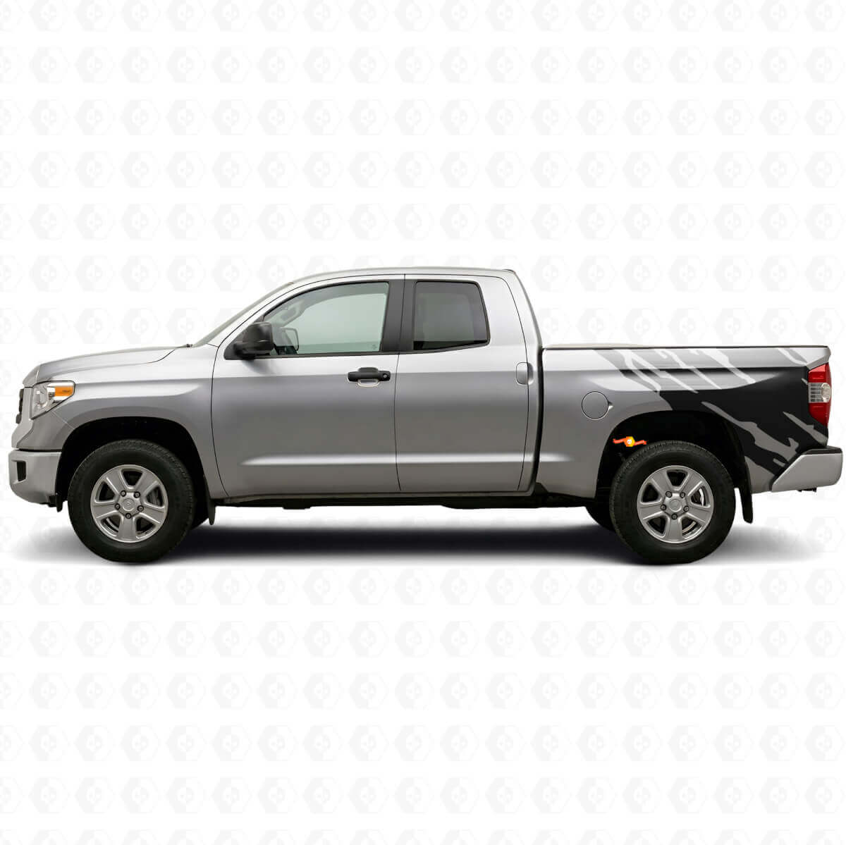 Autocollant vinyle garde-boue pour lit de camion Toyota Tundra 2007-2021