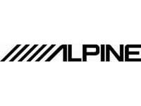 Autocollant vinyle de course avec logo Alpine pour voitures et motos