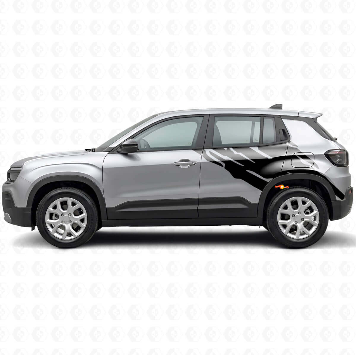 Kit de décalques vinyle latéraux graphique éclaboussures de boue pour Jeep Avenger 2023+