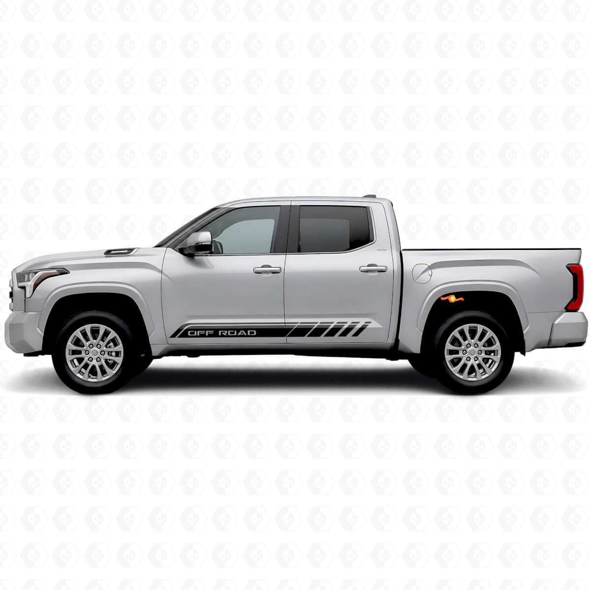 Autocollants en vinyle de bandes latérales Off Road pour Toyota Tundra 2022+