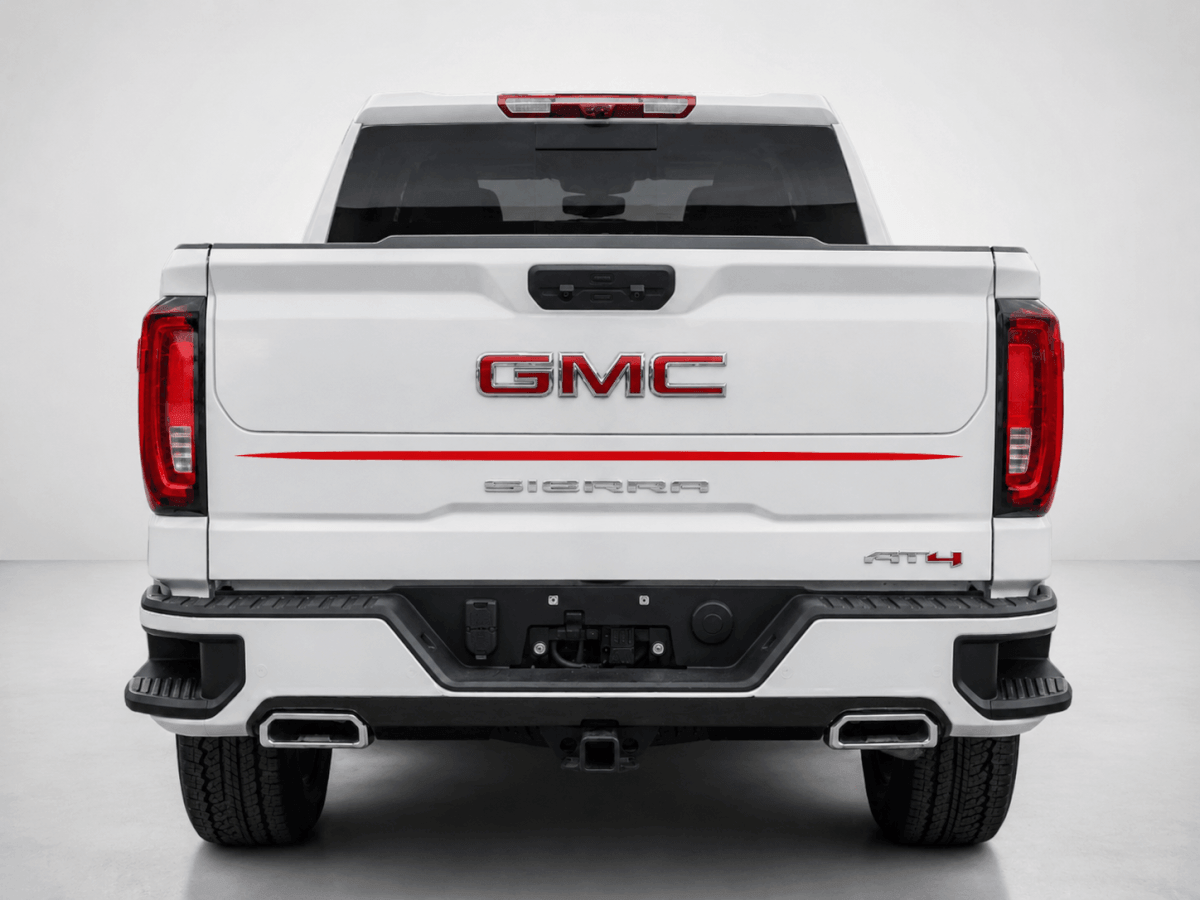 Autocollants Bandes pour hayon pour GMC Sierra 1500 AT4X Autocollant vinyle pour graphiques GMC Sierra