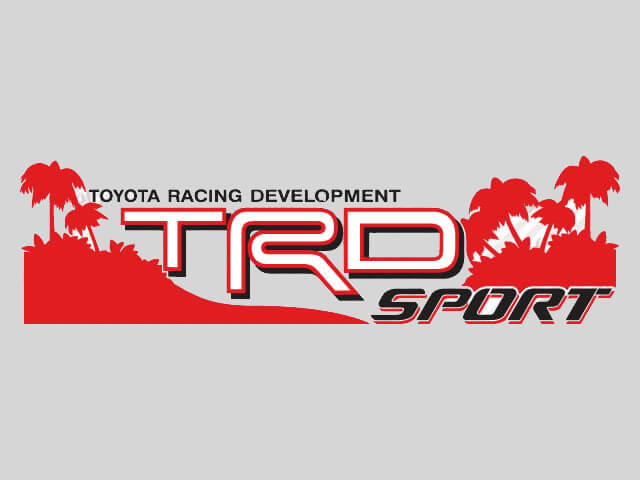 2 AUTOCOLLANTS DE CÔTÉ TRD OFF-ROAD SPORT BEACH TOYOTA autocollant vinyle TRD racing development
