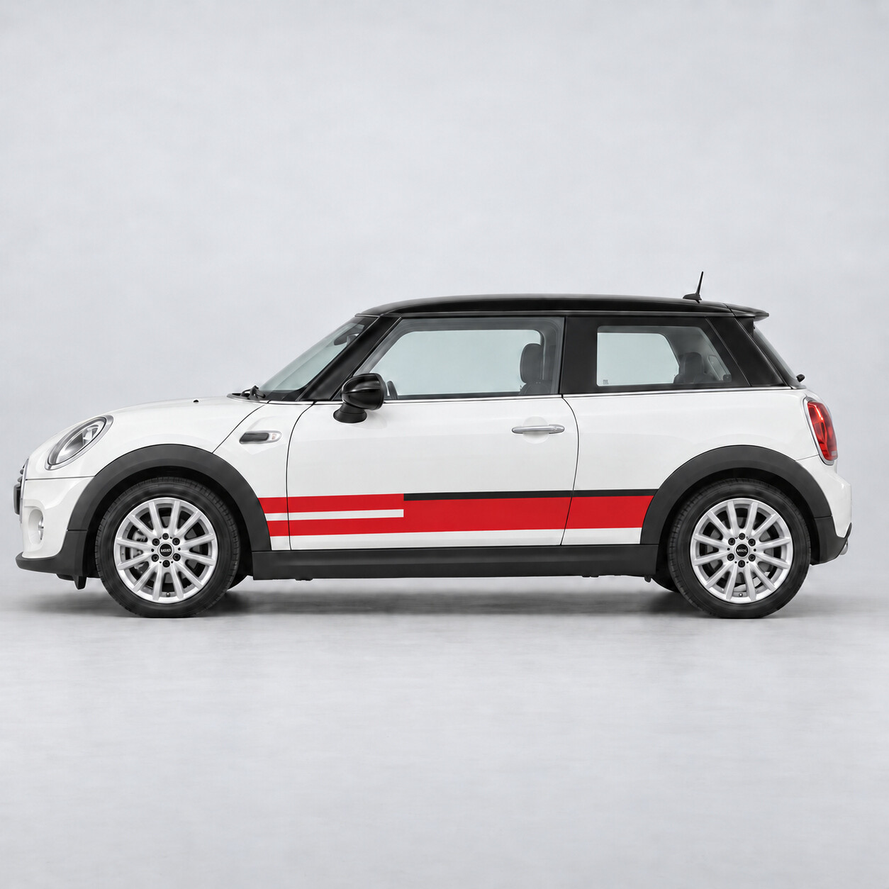 Autocollant vinyle latéral Club Sprint Stripes pour MINI Cooper 2014