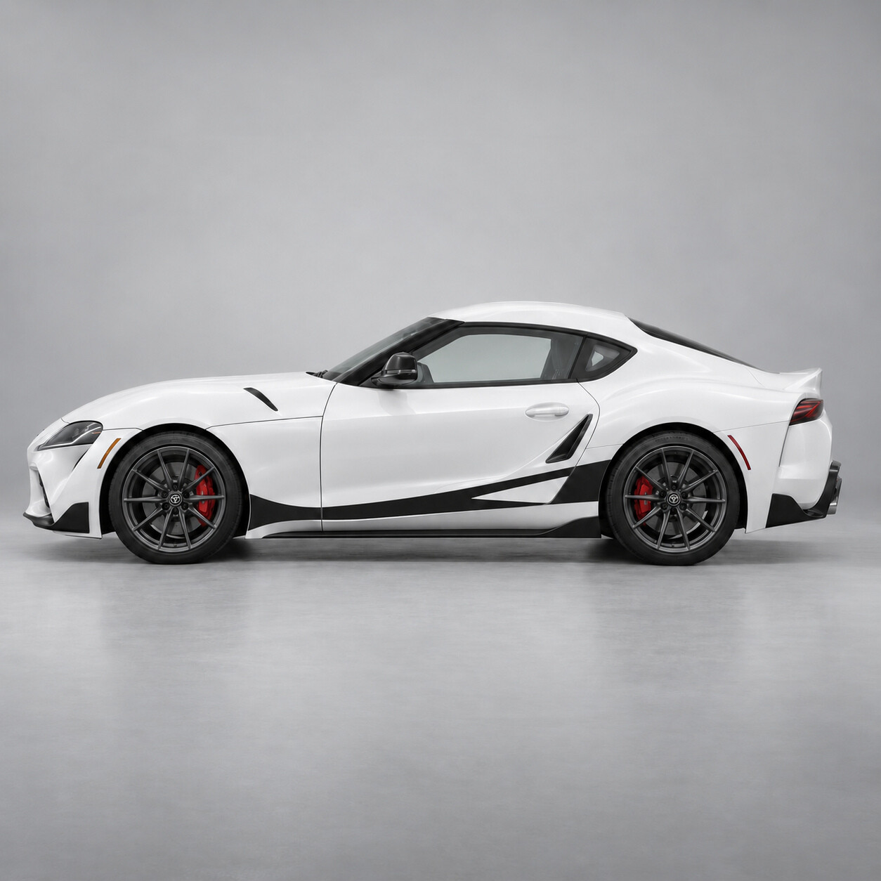 Autocollant en vinyle côté Open Sweep pour Toyota Supra 2020-2026