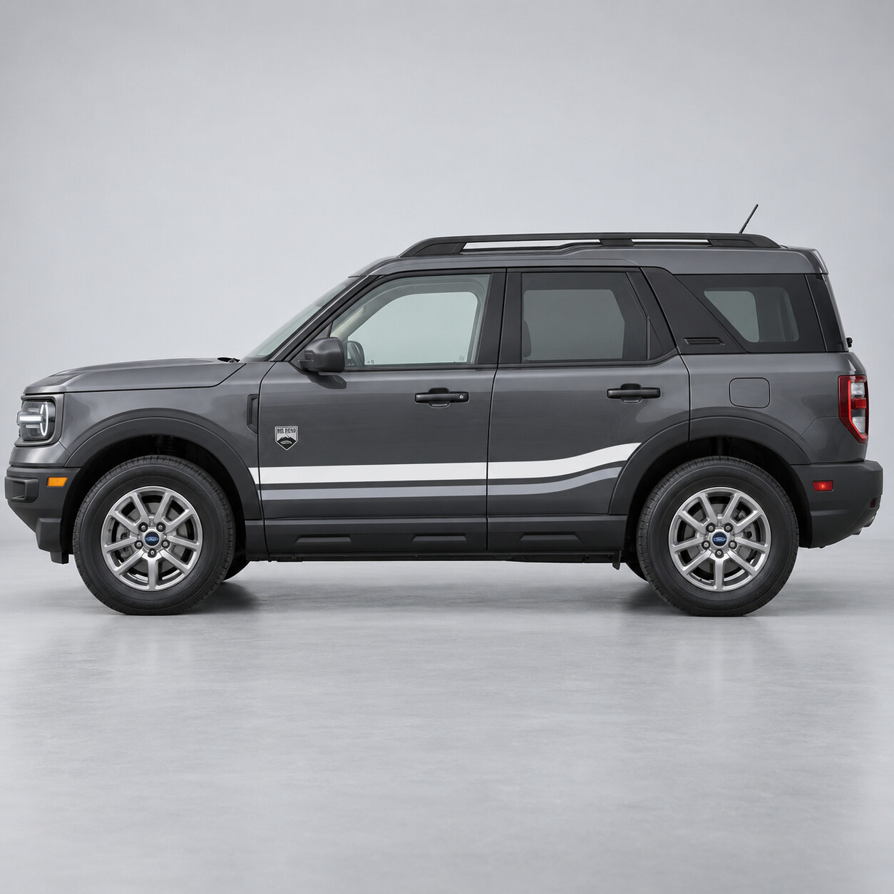 Autocollant vinyle latéral Double Return pour Ford Bronco Sport 2023