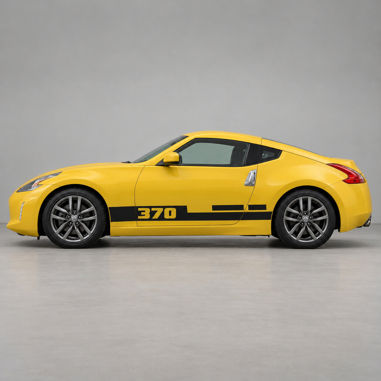 Autocollant vinyle latéral Wide Number Step Coupe pour Nissan 370Z 2018