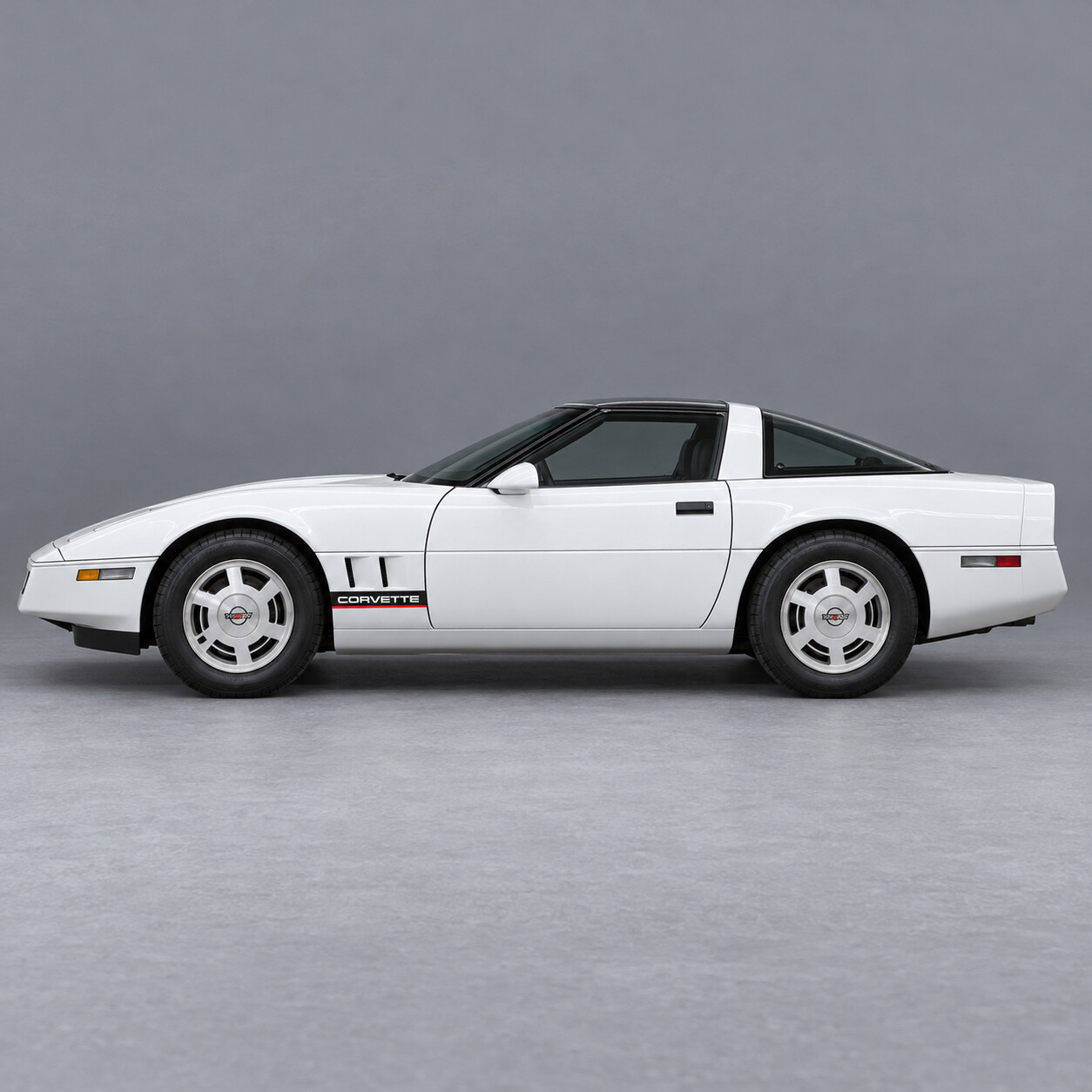 Autocollant vinyle pour ailes Gill Underline pour Chevrolet Corvette C4 1984