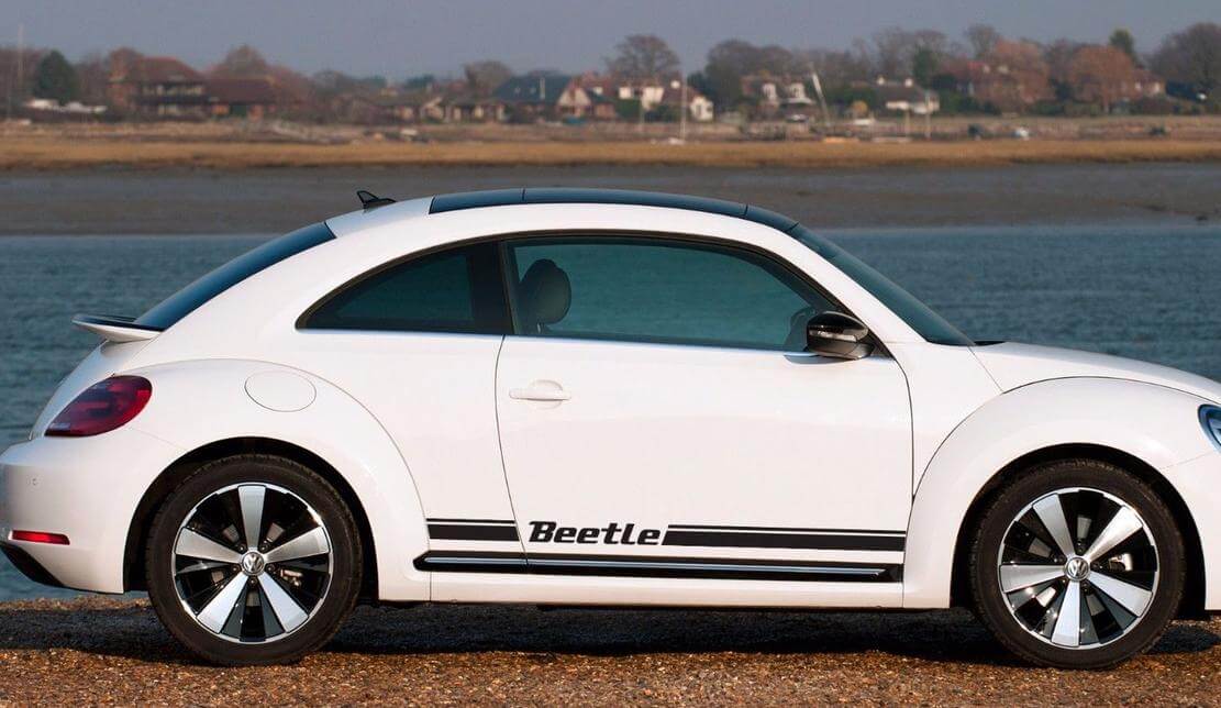 Kit de décalcomanies en vinyle pour bas de caisse Beetle Rocker Panel pour Volkswagen Beetle