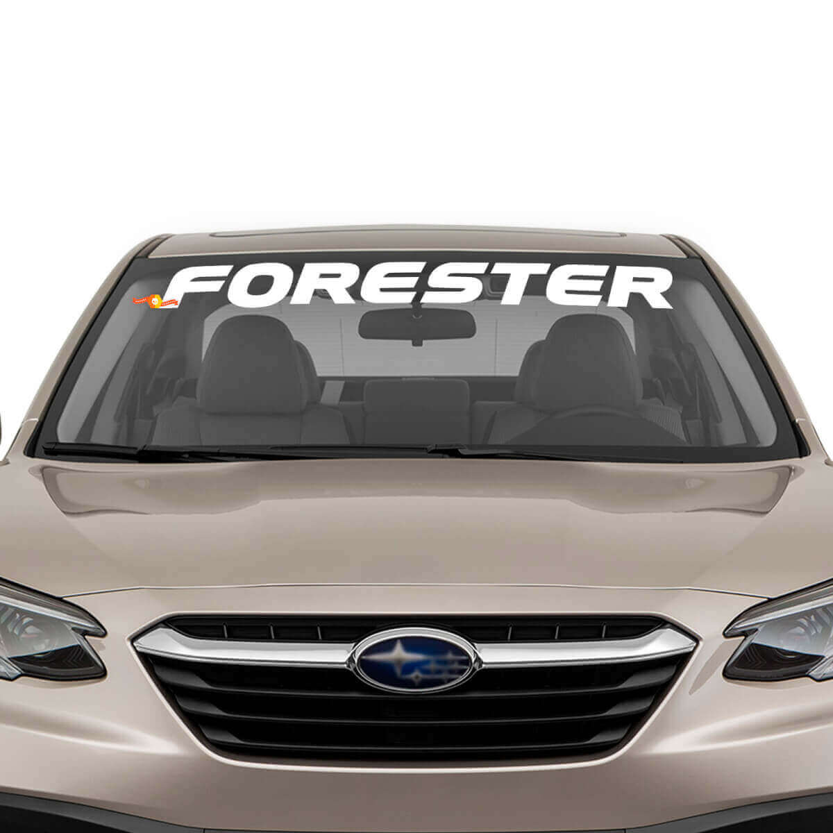 Lettrage de Marque Autocollant Vinyle Pare-brise pour Subaru Forester
